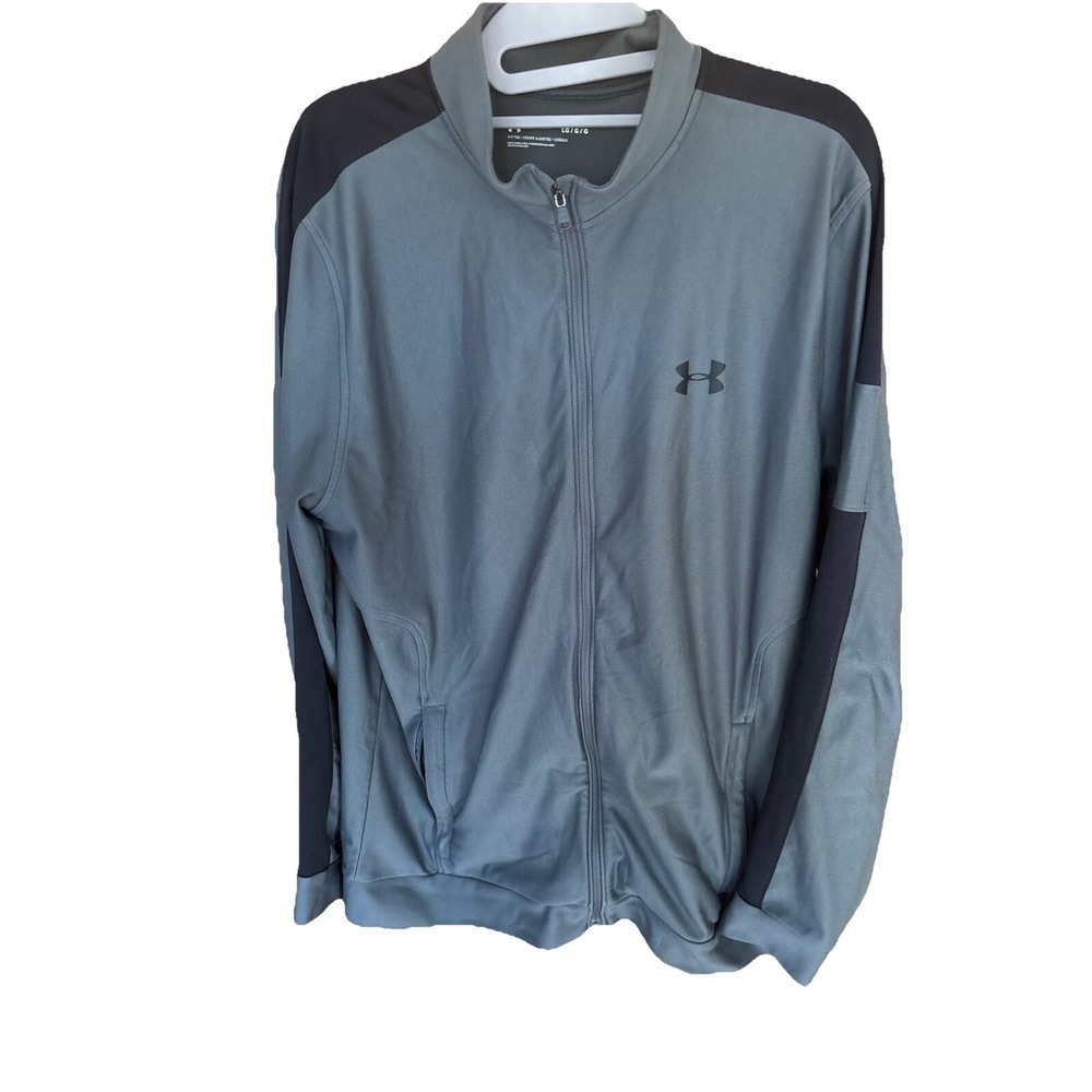Under Armour Tracksuit‎ Jacket Size Large - Grey / Black
